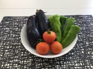 本日使う野菜